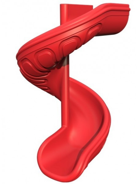 Гвинтовий спуск пластиковий червоний Туреччина 200 см